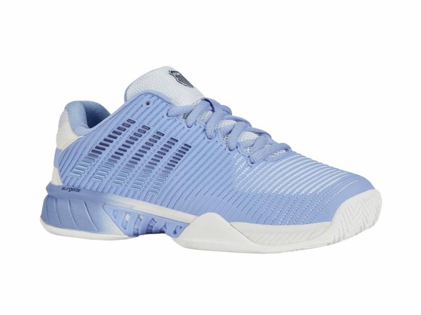 K-Swiss HYPERCOURT EXPRESS 2 Bright White/open Air/estate Blue | Women Tennis