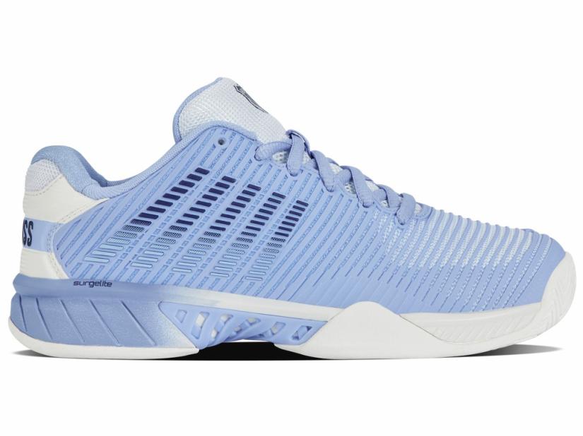 K-Swiss HYPERCOURT EXPRESS 2 Bright White/open Air/estate Blue | Women Tennis