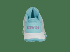 K-Swiss HYPERCOURT EXPRESS 2 Brilliant White/angel Blue/sheer Lilac | Kids Teens (8-16 Years)