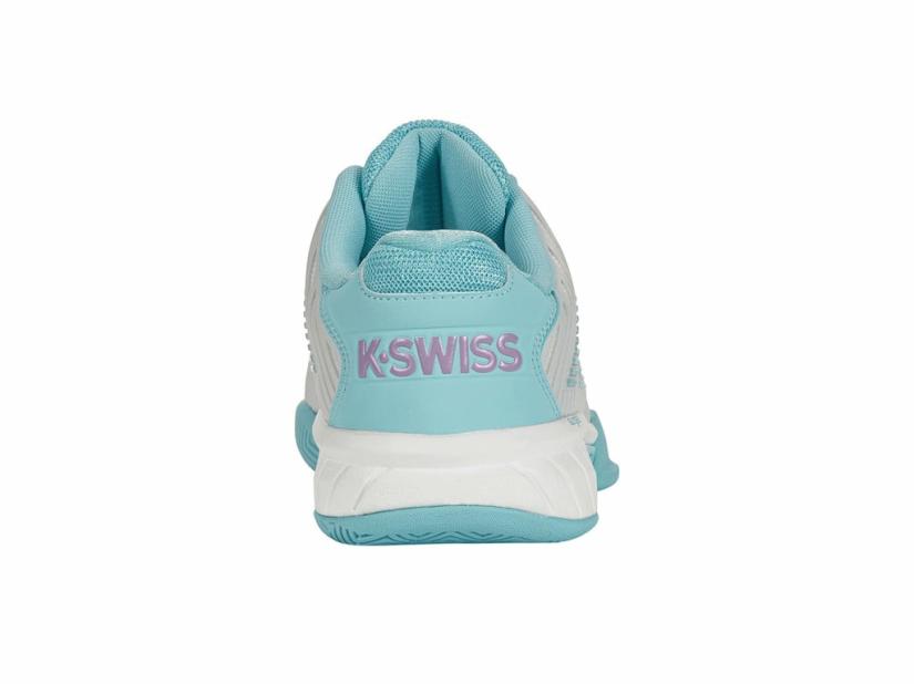 K-Swiss HYPERCOURT EXPRESS 2 Brilliant White/angel Blue/sheer Lilac | Women Tennis