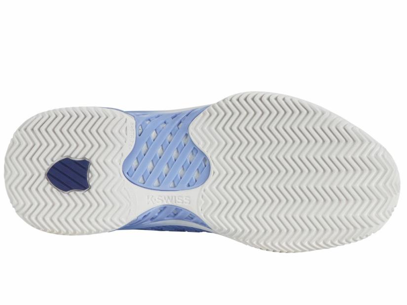 K-Swiss HYPERCOURT EXPRESS 2 CLAY Bright White/open Air/estate Blue | Women Tennis