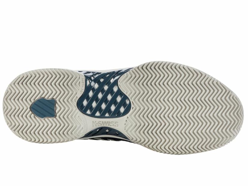 K-Swiss HYPERCOURT EXPRESS 2 CLAY Indian Teal/star White/moonstruck | Men Tennis