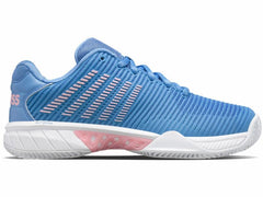 K-Swiss HYPERCOURT EXPRESS 2 CLAY Silver Lake Blue/white/orchid Pink | Women Tennis