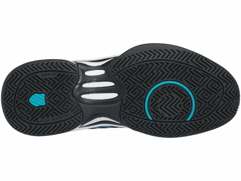 K-Swiss HYPERCOURT EXPRESS 2 Gray/wht/peacoat | Kids Tennis