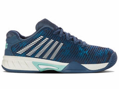 K-Swiss HYPERCOURT EXPRESS 2 Indian Teal/star White/moonstruck | Kids Teens (8-16 Years)