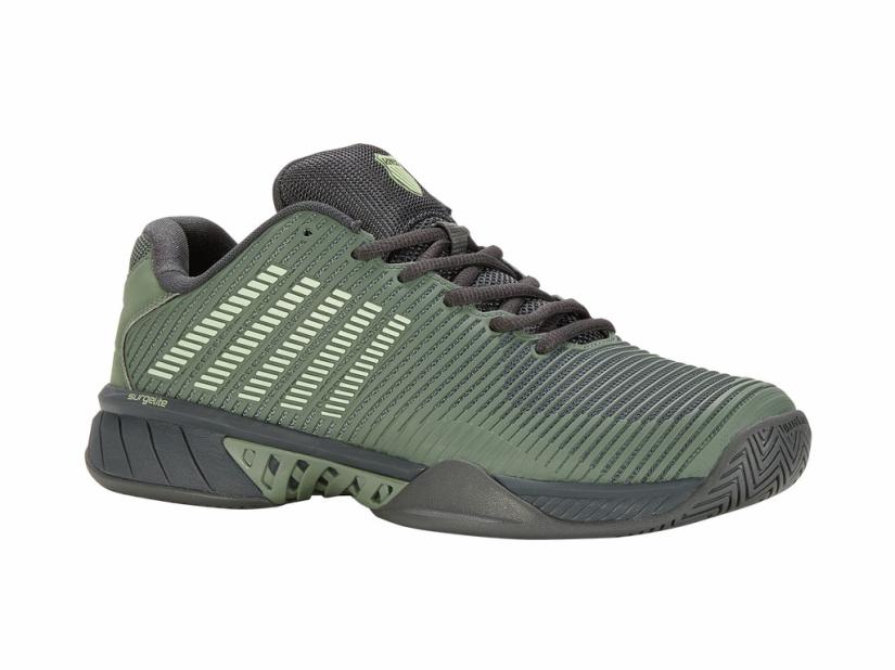 K-Swiss HYPERCOURT EXPRESS 2 Sea Spray/urban Chic/soft Neon Green | Men Tennis