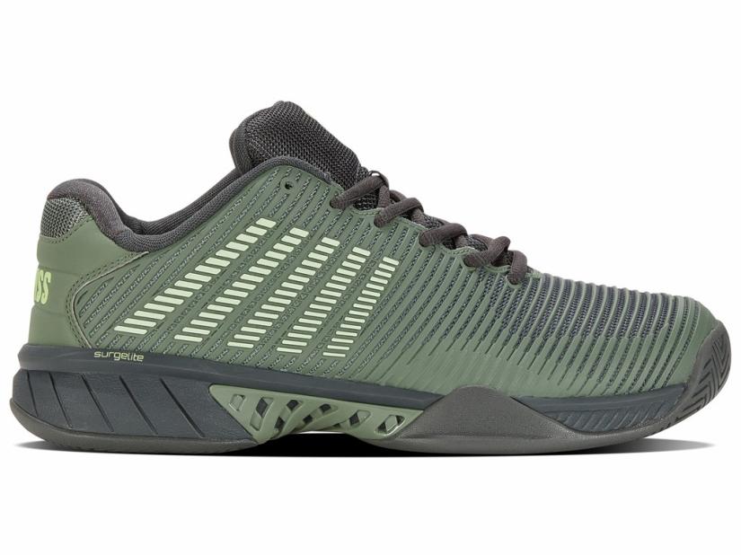 K-Swiss HYPERCOURT EXPRESS 2 Sea Spray/urban Chic/soft Neon Green | Men Tennis