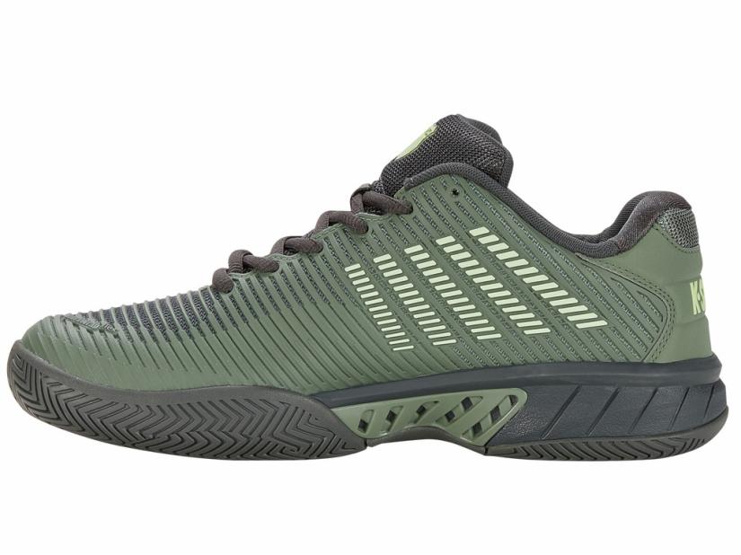 K-Swiss HYPERCOURT EXPRESS 2 Sea Spray/urban Chic/soft Neon Green | Men Tennis