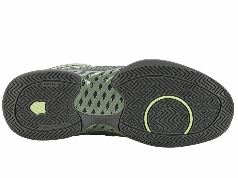 K-Swiss HYPERCOURT EXPRESS 2 Sea Spray/urban Chic/soft Neon Green | Men Tennis