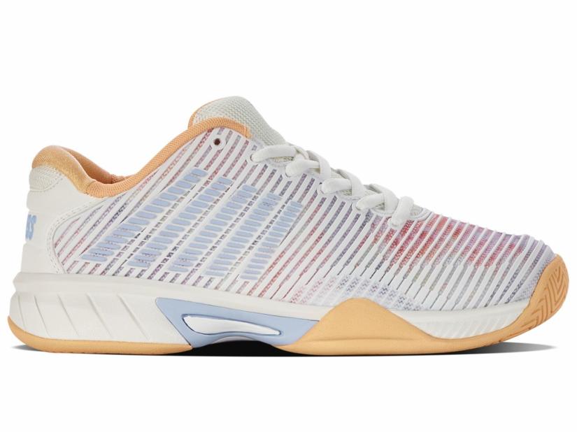 K-Swiss HYPERCOURT EXPRESS 2 Star White/peach Fuzz/heather | Kids Tennis