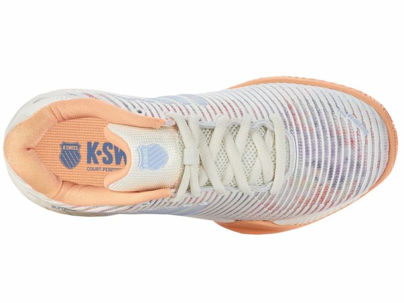 K-Swiss HYPERCOURT EXPRESS 2 Star White/peach Fuzz/heather | Women Tennis