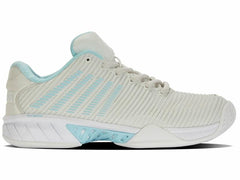 K-Swiss HYPERCOURT EXPRESS 2 Vaporous Gray/white/blue Glow | Women Tennis
