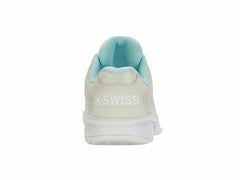 K-Swiss HYPERCOURT EXPRESS 2-WIDE Gray/wht/bluglw | Women Wide Shoes