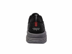 K-Swiss HYPERCOURT SUPREME 2 Black/steel Gray/firey Red | Men Tennis