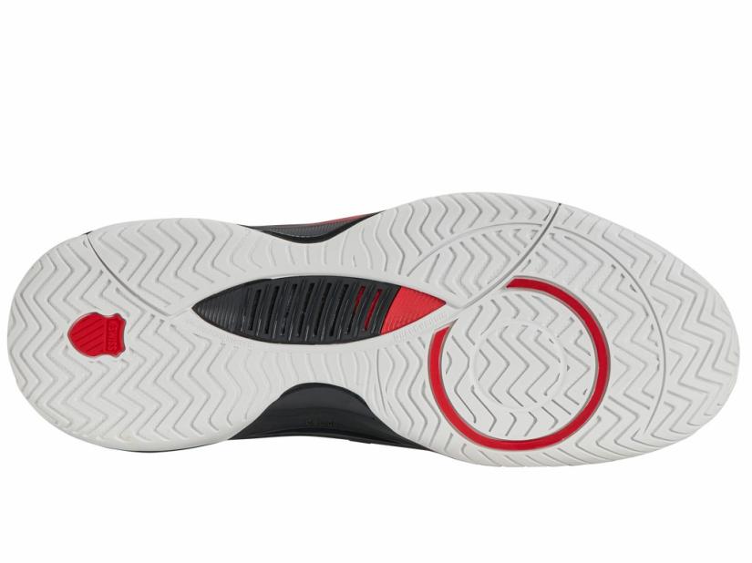 K-Swiss HYPERCOURT SUPREME 2 Bright White/stretch Limo/high Risk Red | Men Tennis