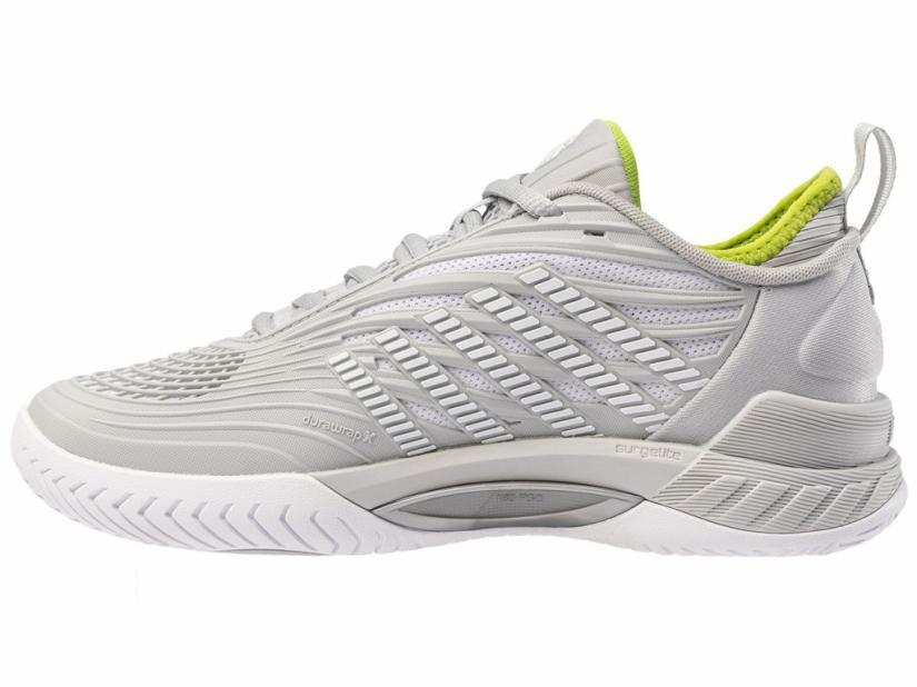 K-Swiss HYPERCOURT SUPREME 2 Gray Violet/white/lime Green | Women Tennis
