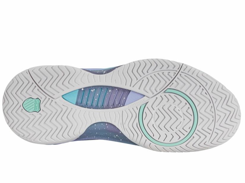 K-Swiss HYPERCOURT SUPREME 2 Lilac Gray/nimbus Cloud/neon Purple | Women Tennis