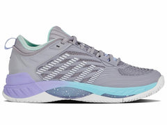 K-Swiss HYPERCOURT SUPREME 2 Lilac Gray/nimbus Cloud/neon Purple | Women Tennis