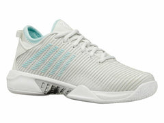 K-Swiss HYPERCOURT SUPREME Barely Blue/white/blue Glow | Women Tennis