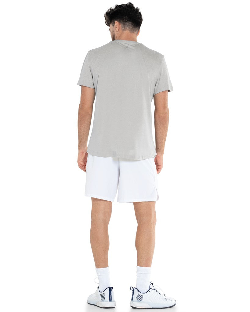 K-Swiss ICON CREW Heather Gray | Men T-Shirts &amp; Tops