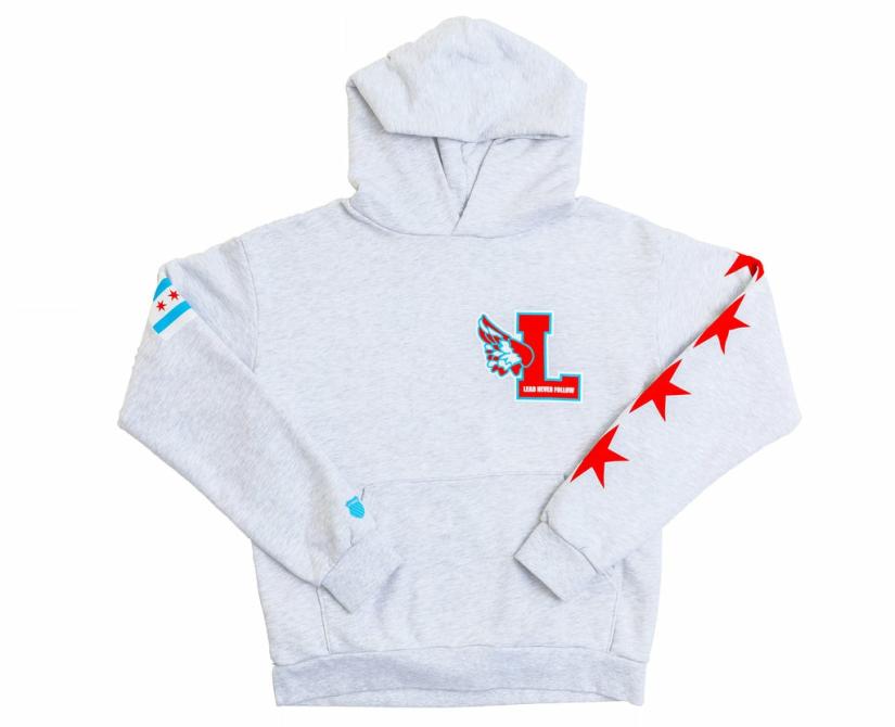 K-Swiss LEADERS X K-SWISS WARM UP HOODIE Heather Grey | Men Jackets &amp; Hoodies