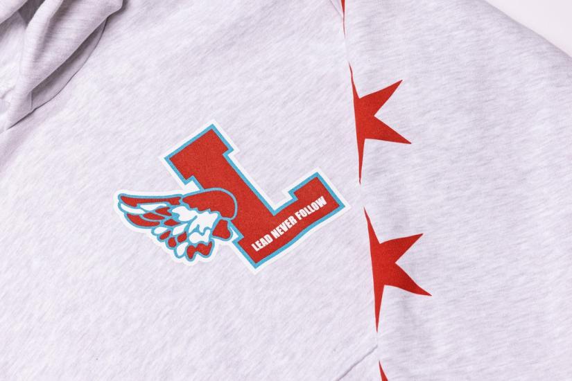 K-Swiss LEADERS X K-SWISS WARM UP HOODIE Heather Grey | Men Jackets &amp; Hoodies