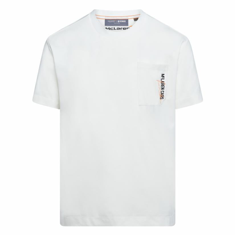K-Swiss MCLAREN CARS POCKET TEE White | Men T-Shirts &amp; Tops