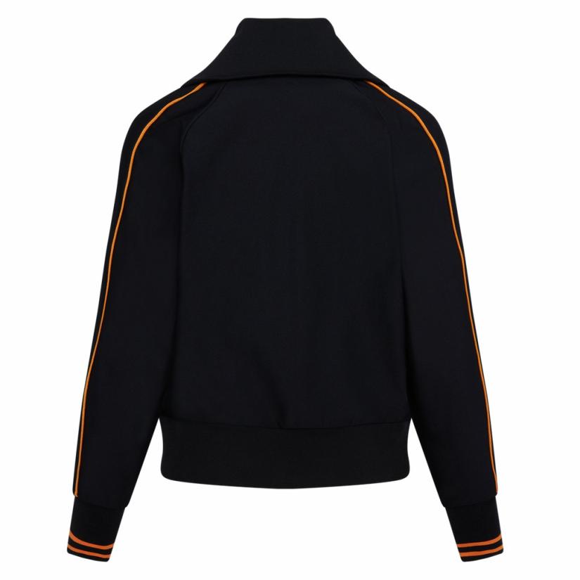 K-Swiss MCLAREN VINTAGE SOFT TRACK JACKET Black | Women Jackets &amp; Hoodies