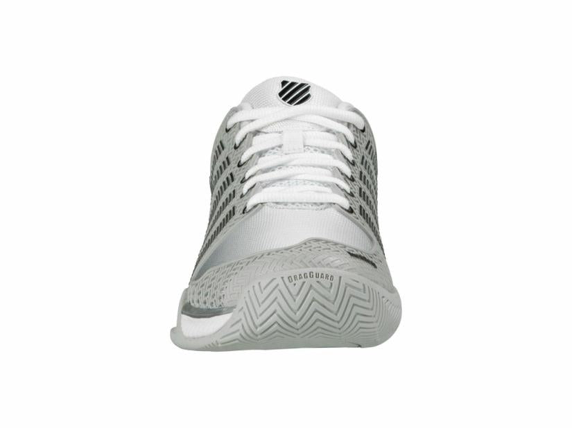 K-Swiss MENS HYPERCOURT EXPRESS Glacier Gray/white/silver | Men Tennis