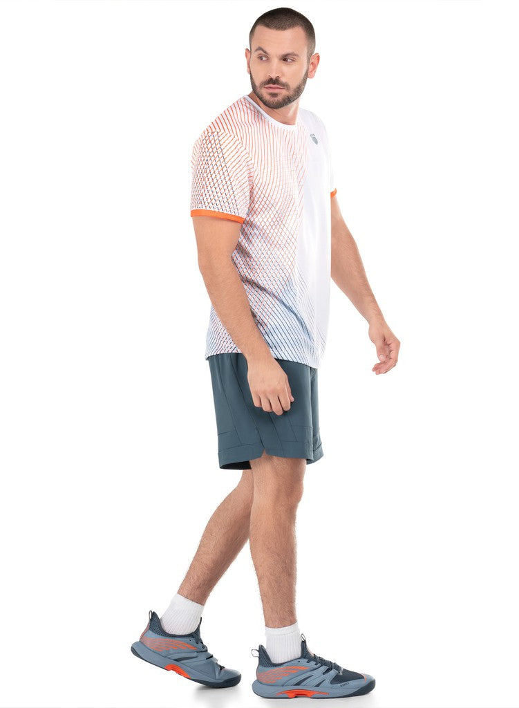 K-Swiss ORION STRIPE S/S White | Men Tennis &amp; Pickleball