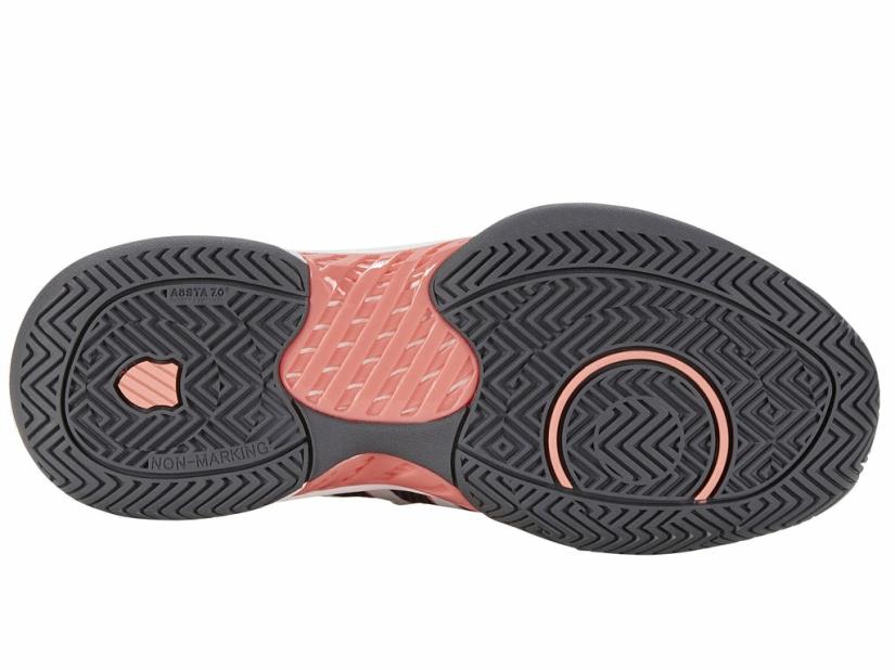 K-Swiss PICKLEBALL SUPREME Asphalt/white/peach Amber | Women Pickleball