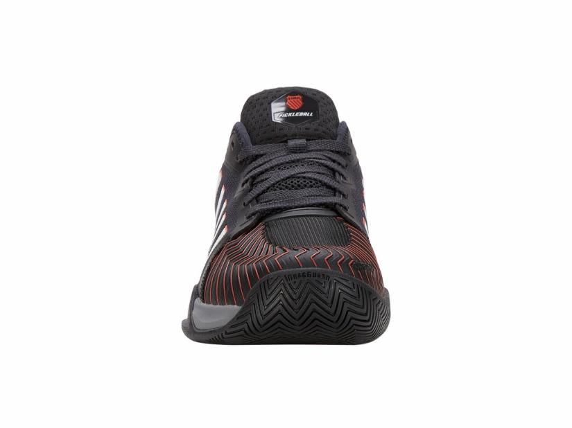 K-Swiss PICKLEBALL SUPREME Jet Black/steel Gray/spicy Orange | Men Pickleball