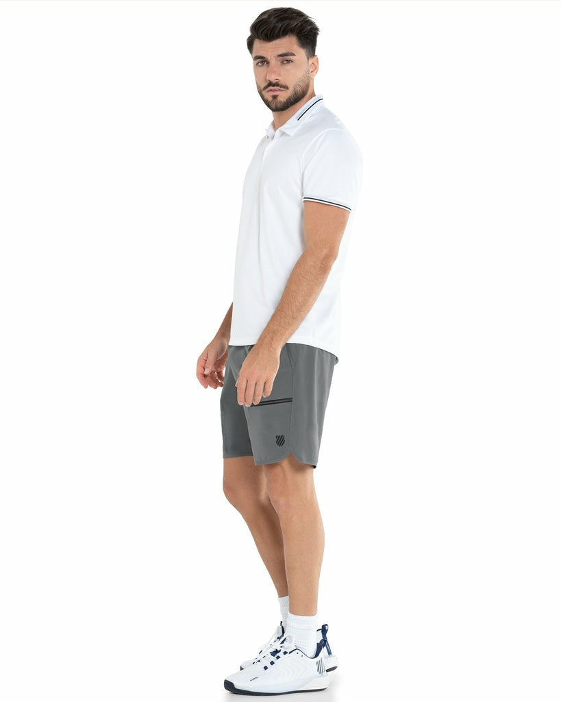 K-Swiss PLAYER SHORT-7" Dark Gray | Men Tennis