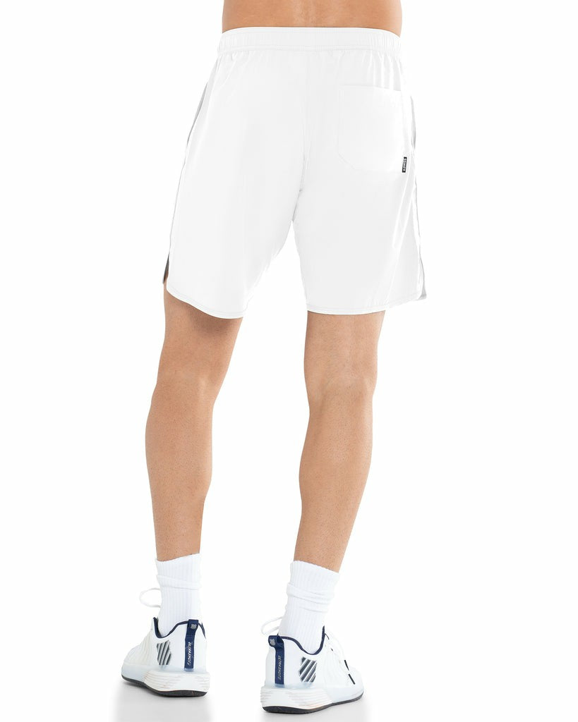 K-Swiss PLAYER SHORT-7" White | Men Tennis &amp; Pickleball