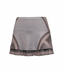 K-Swiss PLEAT SKIRT-12" Asphalt | Women Skirts &amp; Dresses
