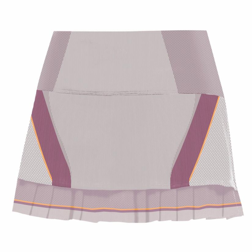 K-Swiss PLEAT SKIRT-12" Plum | Women Tennis &amp; Pickleball