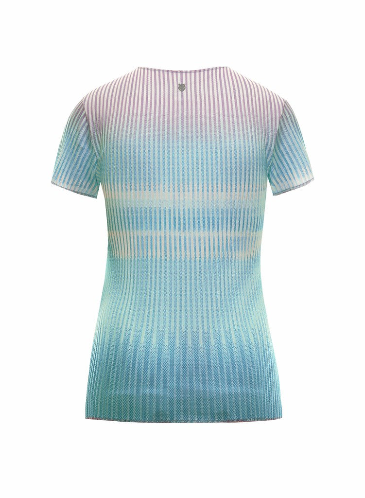 K-Swiss PLEATED S/S CREW Angel | Women T-Shirts &amp; Tops