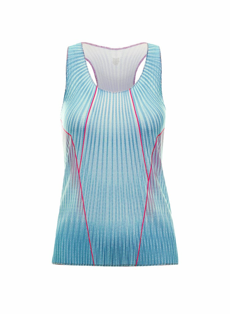 K-Swiss PLEATED V-NECK TANK Angel | Women Tennis &amp; Pickleball
