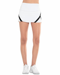 K-Swiss REFLEX SKIRT-13" White/black | Women Skirts &amp; Dresses