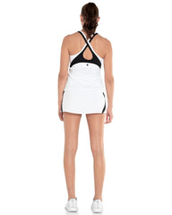 K-Swiss REFLEX TANK W/BRA White/black | Women Tennis
