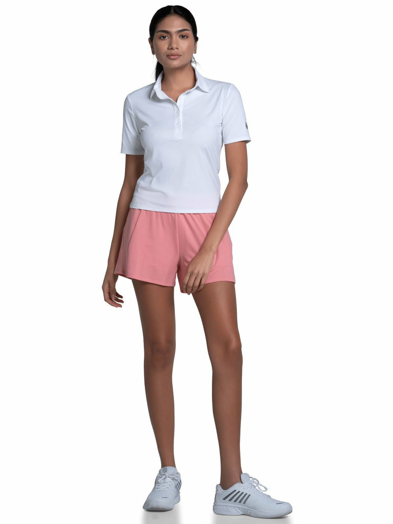 K-Swiss RIB POLO S/S Rib Polo S/s | Women Tennis