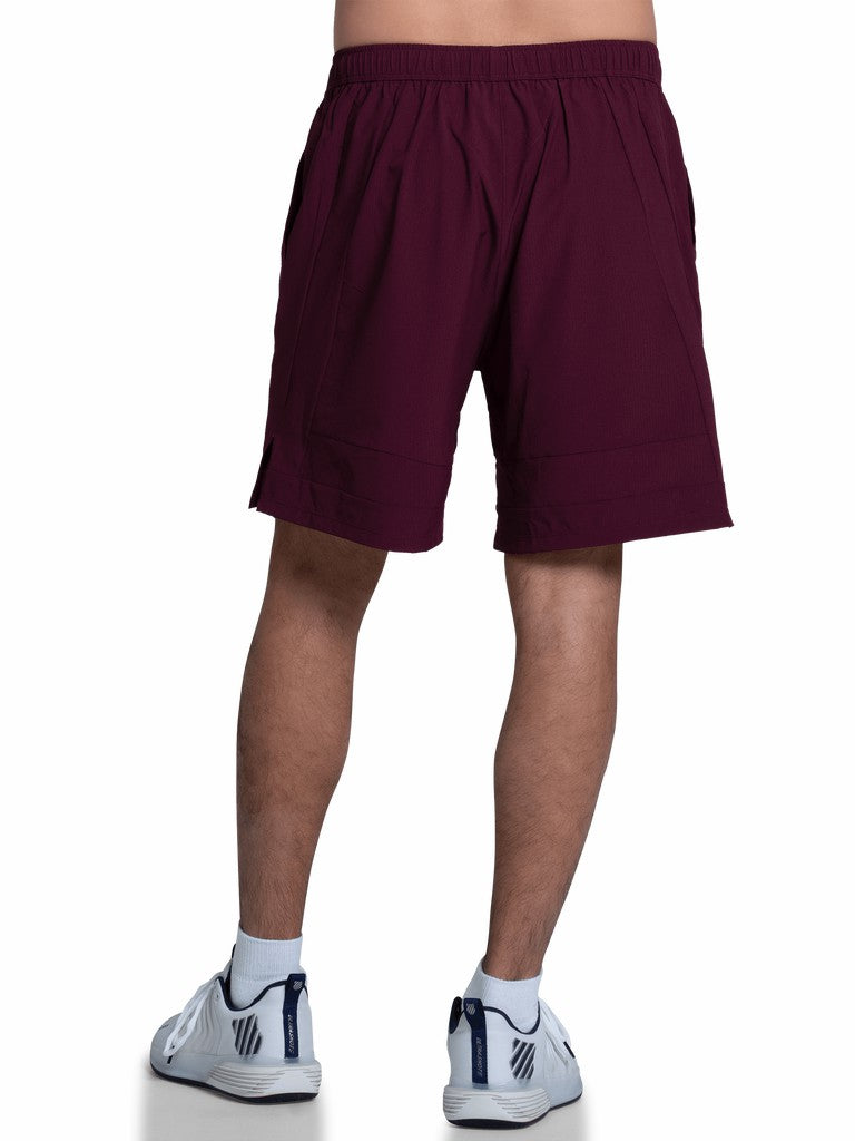 K-Swiss RIP STOP SHORT-7" Wine | Men Tennis &amp; Pickleball