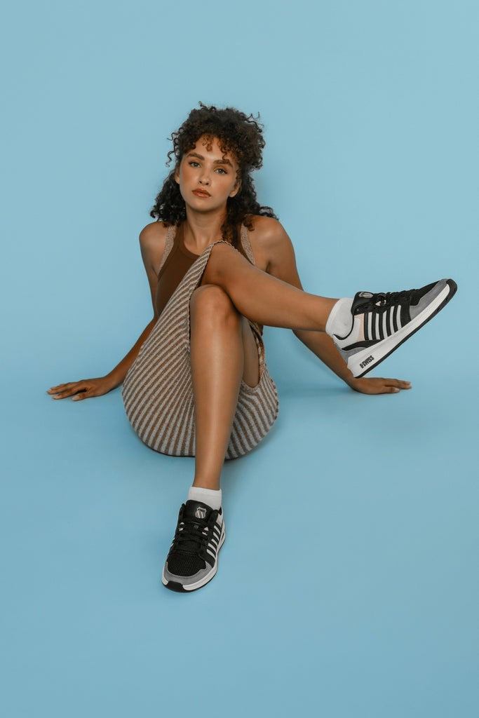 K-Swiss RIVAL TRAINER T Black/blanc De Blanc/smoked Pearl | Women Lifestyle