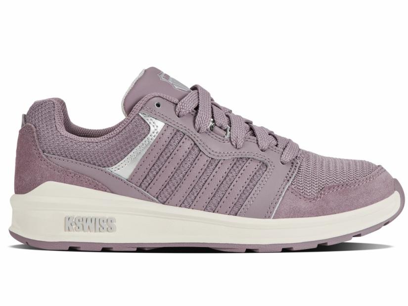 K-Swiss RIVAL TRAINER T Purple Dove/silver/snow White | Women Lifestyle