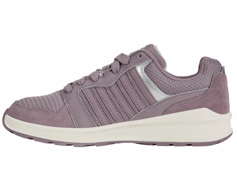 K-Swiss RIVAL TRAINER T Purple Dove/silver/snow White | Women Lifestyle
