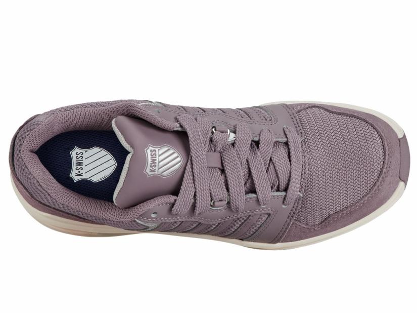 K-Swiss RIVAL TRAINER T Purple Dove/silver/snow White | Women Lifestyle