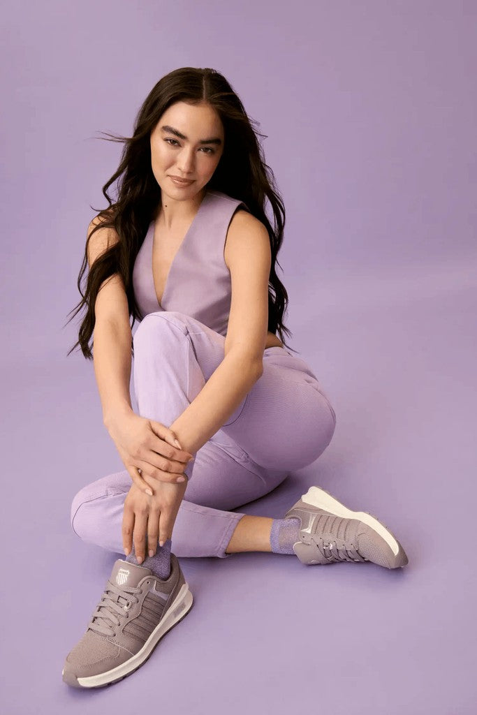 K-Swiss RIVAL TRAINER T Purple Dove/silver/snow White | Women Lifestyle