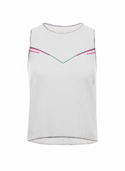 K-Swiss SCULPT PLEATED TANK White Angel | Women Tennis