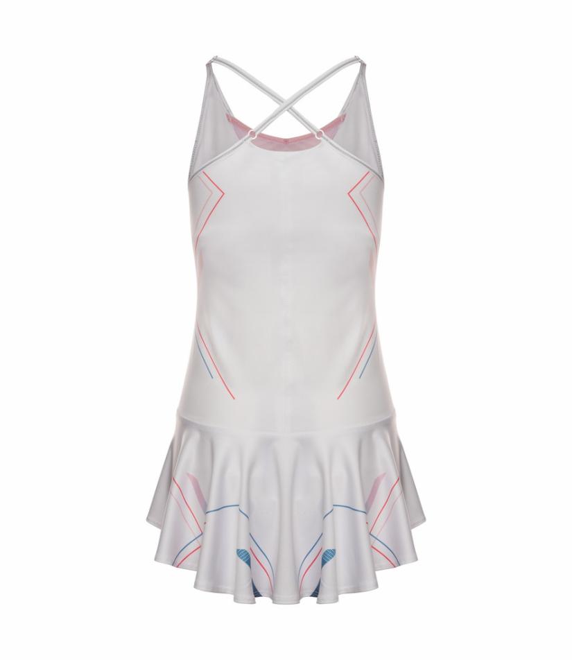 K-Swiss SCULPT STRAPPY DRESS White | Women Tennis &amp; Pickleball