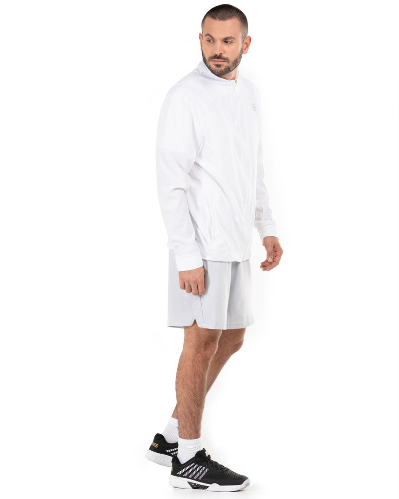 K-Swiss SHIELD JACKET White | Men Tennis &amp; Pickleball